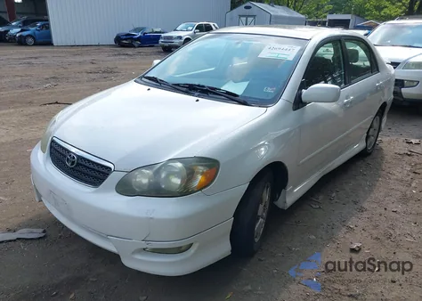 2006 Toyota Corolla S from USA, damaged, VIN 1NXBR32E06Z575818